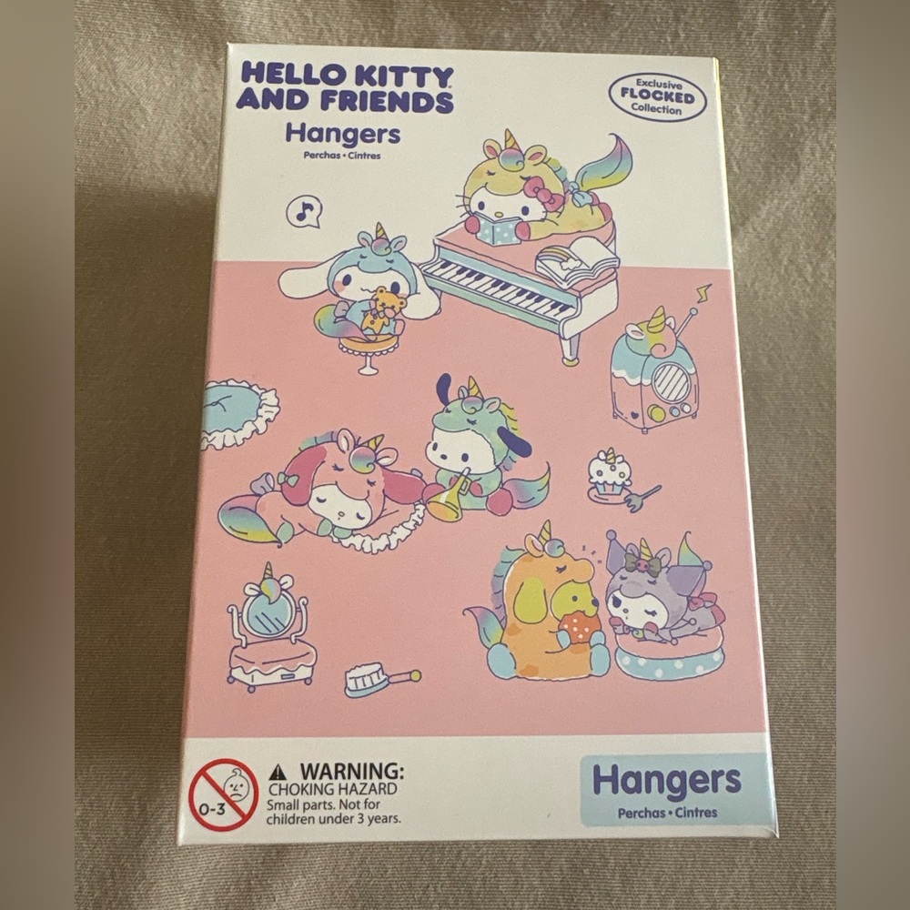 Hello Kitty and Friends Flocked Hanger-confirmed Cinnamaroll
